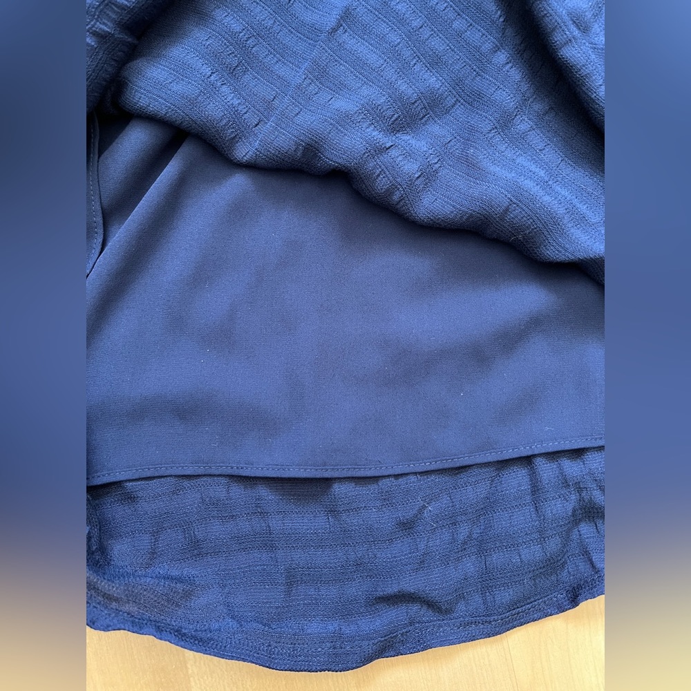 BNWT RW&CO Navy Blue Maxi Dress 👚 - Picture 6 of 6